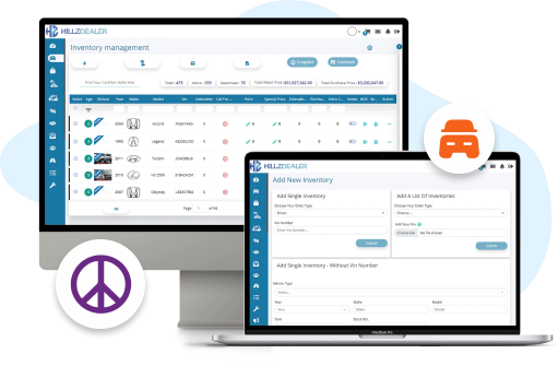 HillzDealer dealership inventory management software